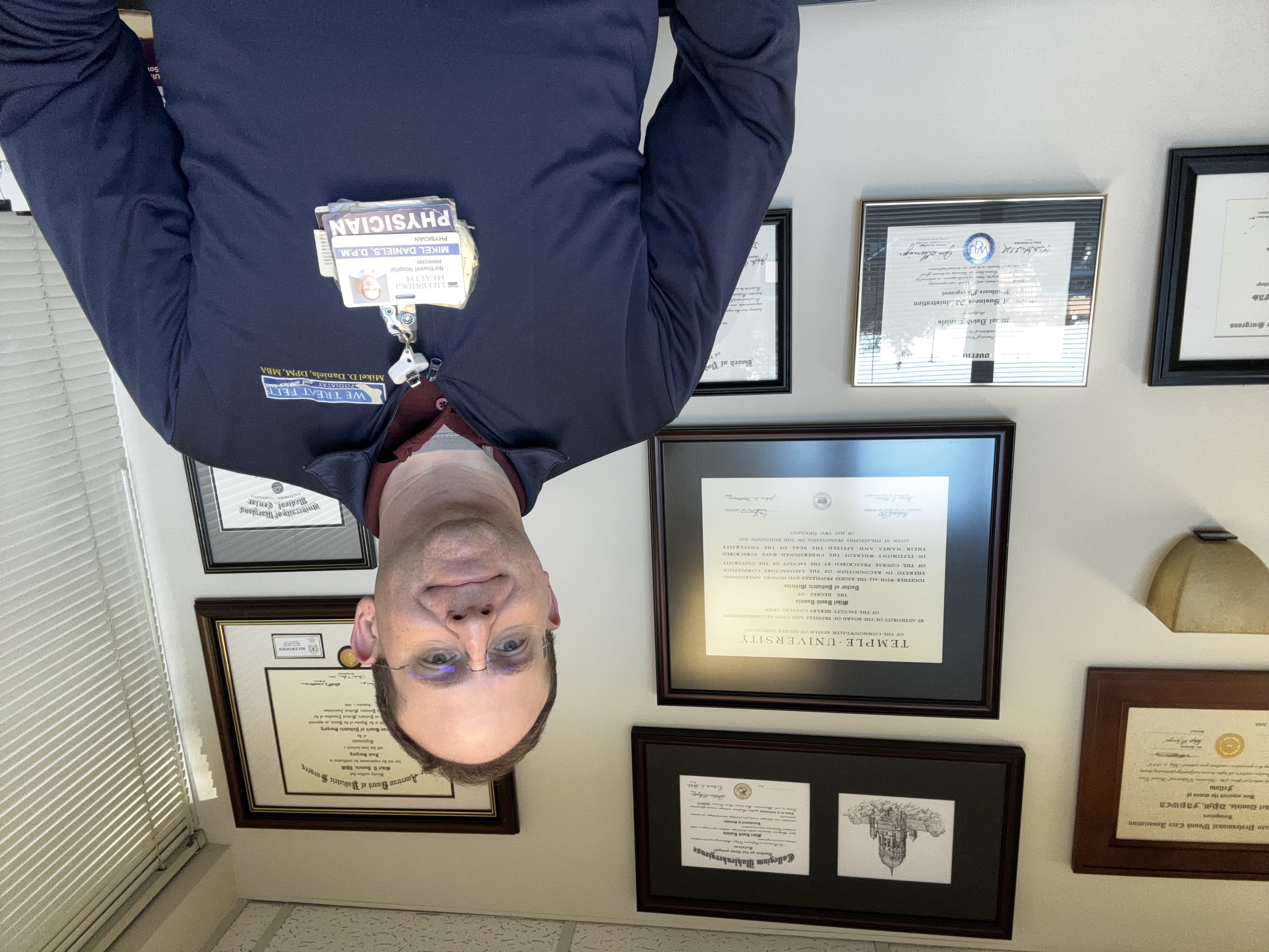 Mikel D Daniels, DPM, MBA