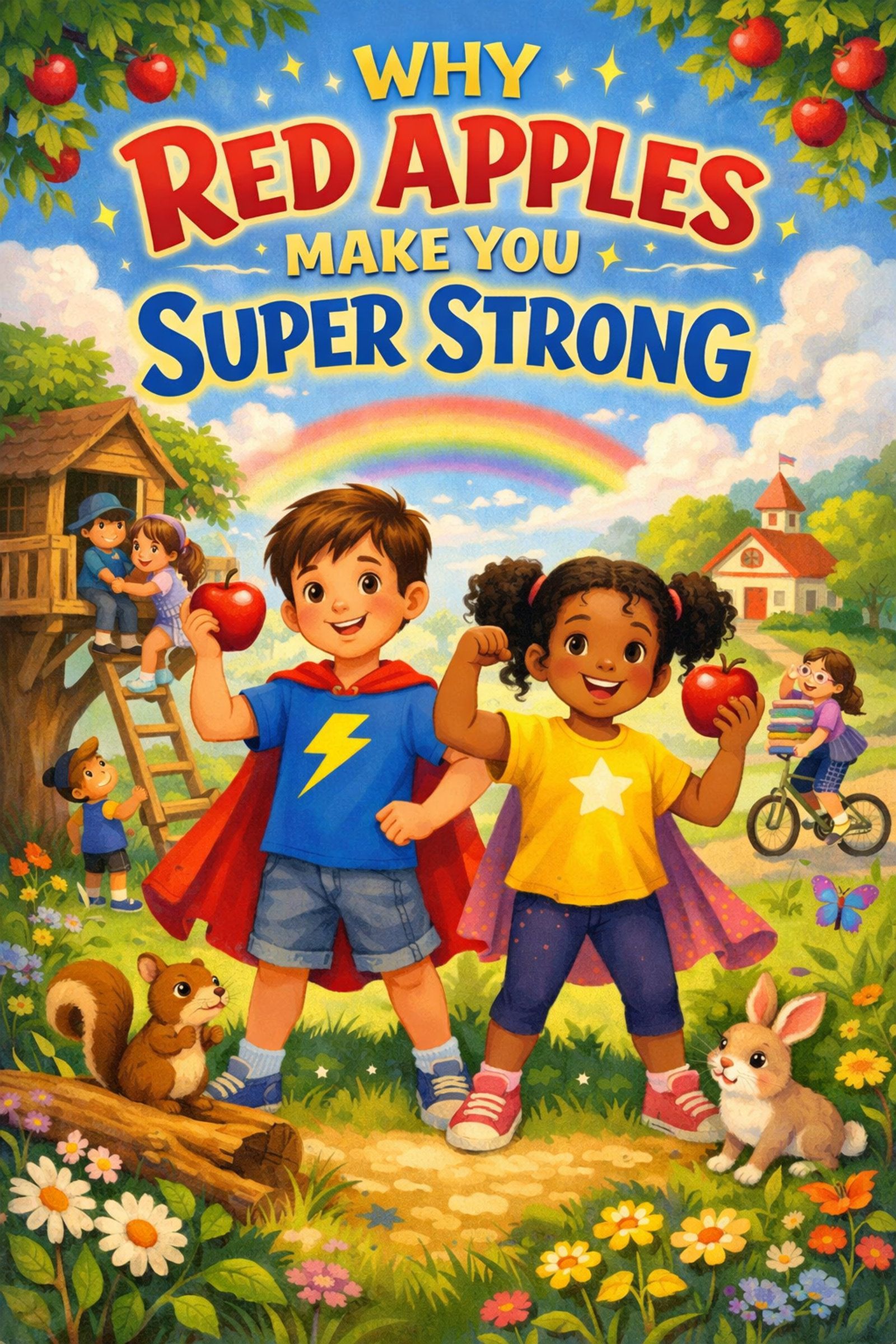 Red Apples Make You Super Strong 