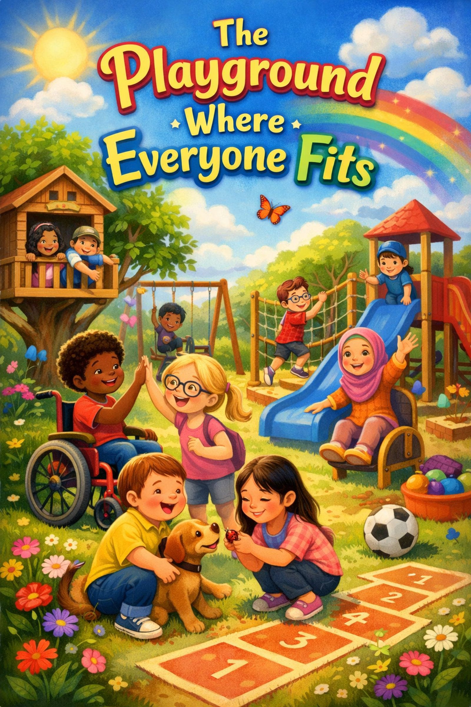 Cover image for The Playground Where Everyone Fits
