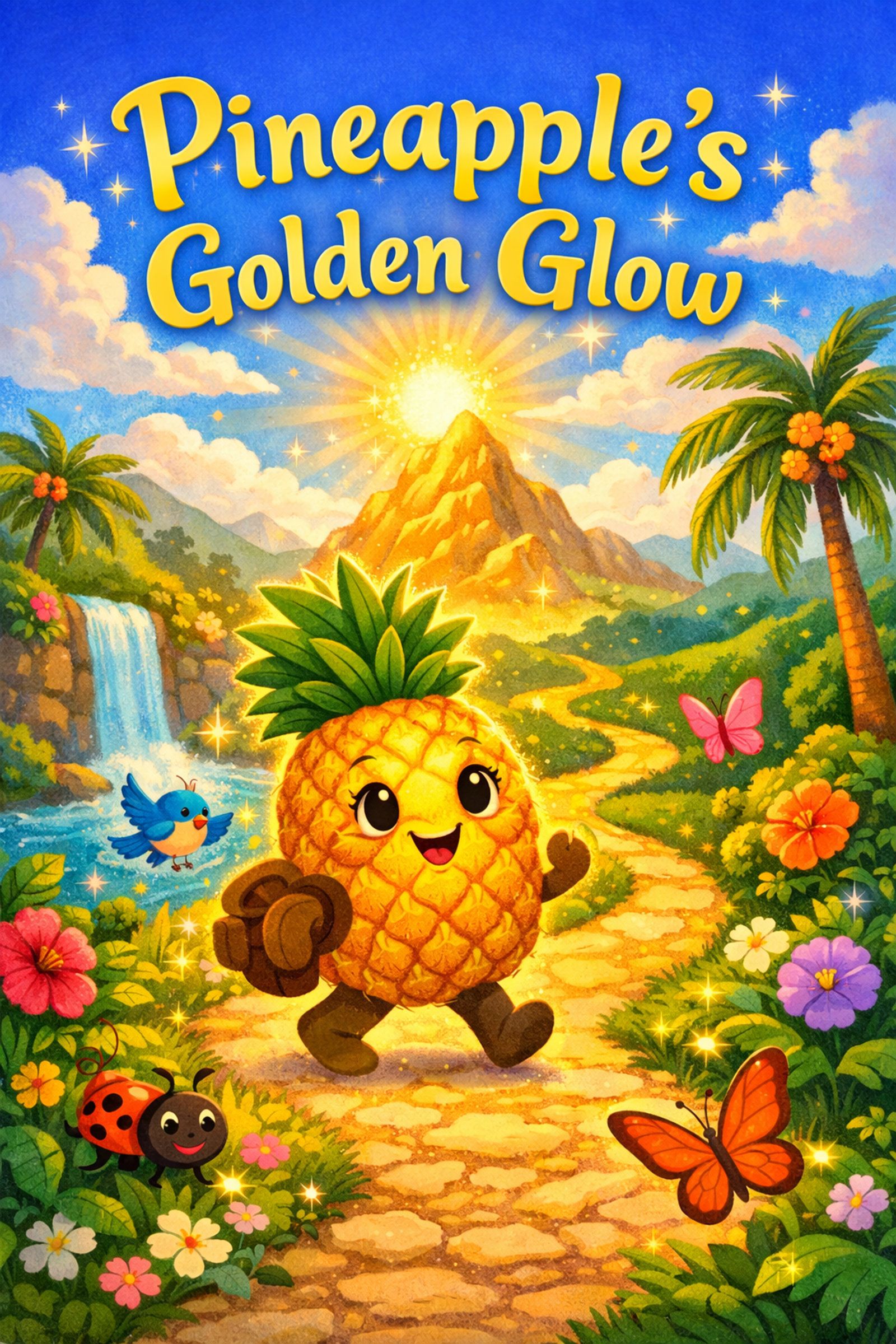 Pineapple's Golden Glow
