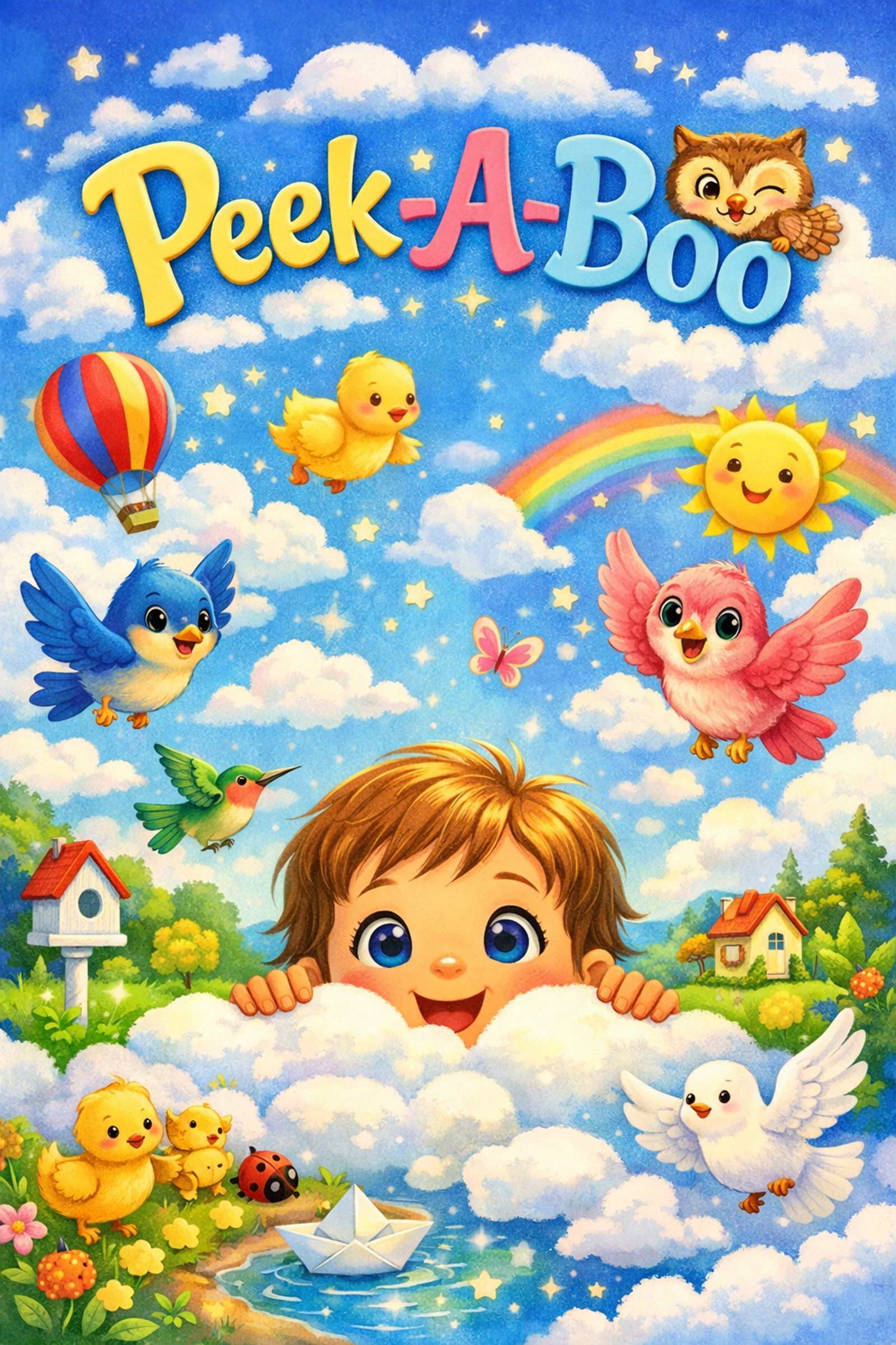 Peek-A-Boo Birds Saying Hello! by Perumal pugazhendhi