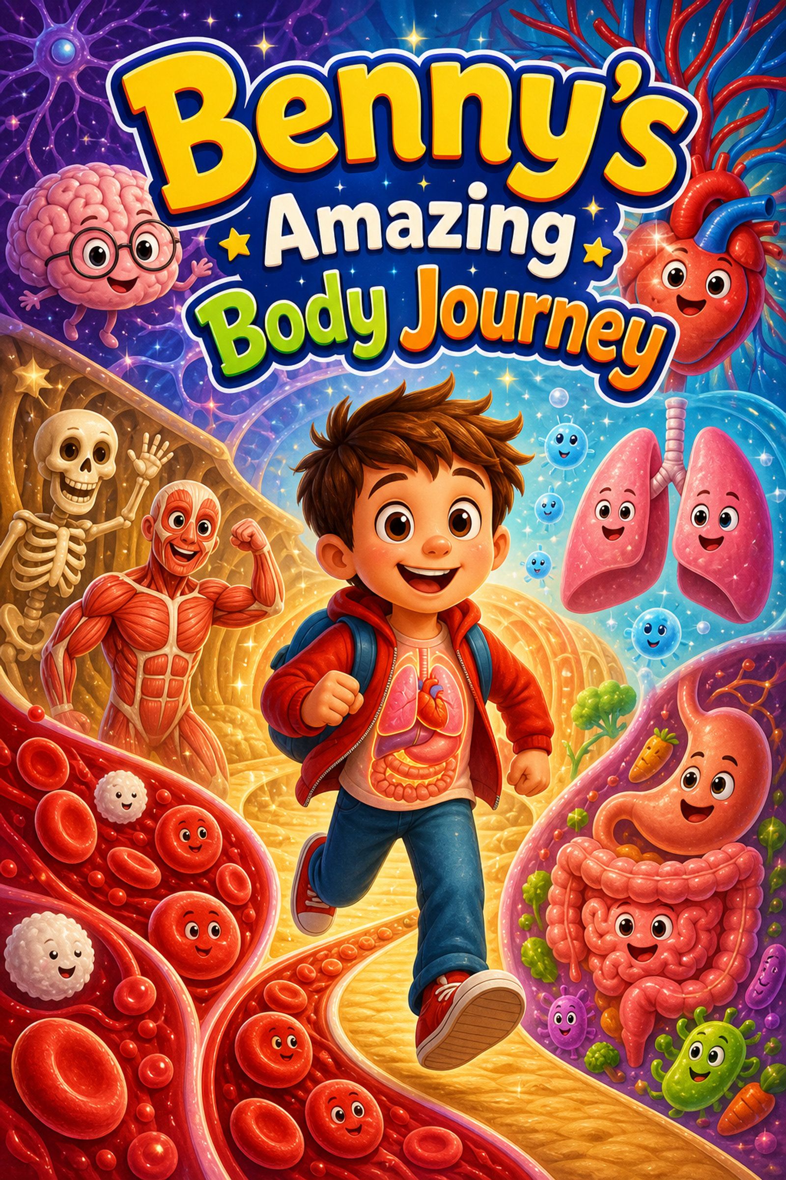 Benny’s Amazing Body Journey by M. Wondermere