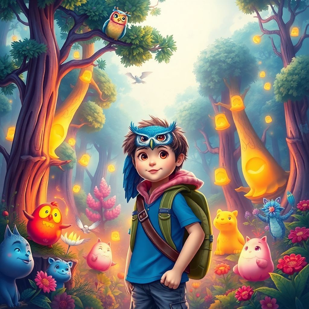 Cover image for Enchanted Forest and Blue Owl