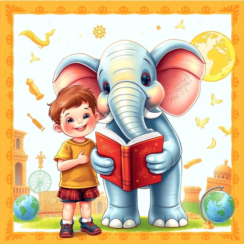 Diving into the World of Humanities: Jake and the Elephant of Knowledge by Fraser Thompson